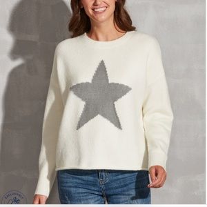Mia & Tess star sweater size small
